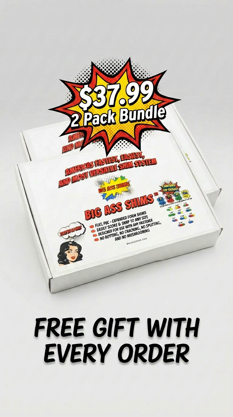 Big Ass Shims ™ Small But Mighty Pack 2 Pack Bundle