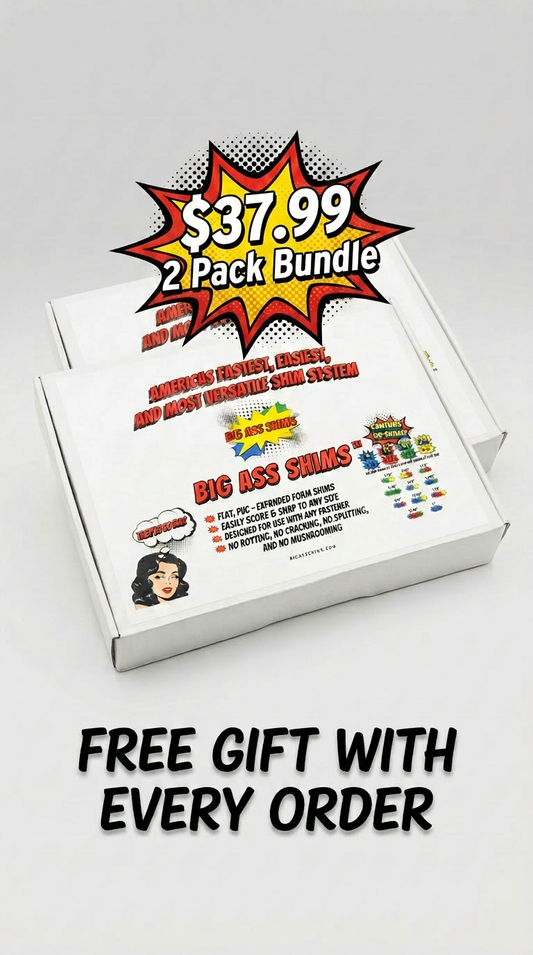 Big Ass Shims ™ Small But Mighty Pack 2 Pack Bundle